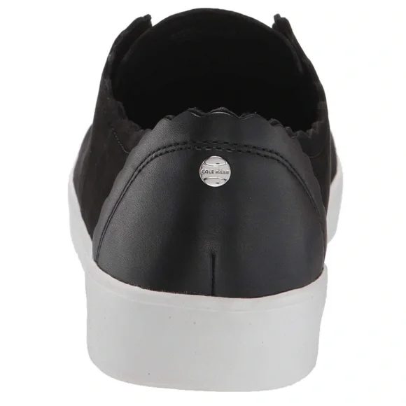 New Cole Haan Women's Grand Crosscourt Street Scallop Slip on Sneaker
